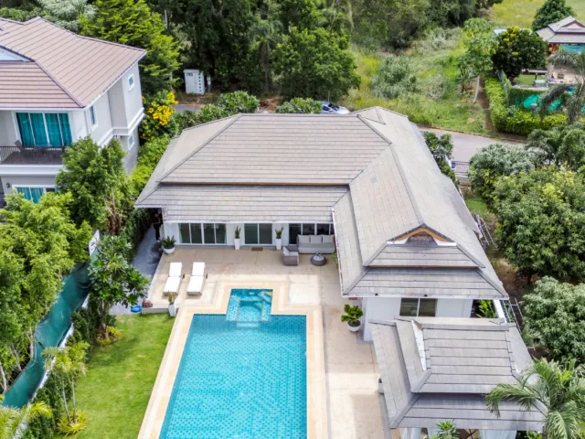 Luxury 3 Bed Villa, elevated, minutes to Khao Tao Beach — photo 4